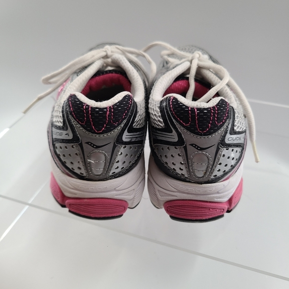Saucony ProGrid4 Running Shoes #10090-2 Silver/Raspberry/Black Women’s US Size 8 - Picture 2 of 11